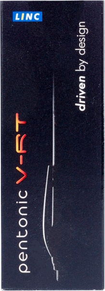 Ручка кульково-масляна YES Pentonic VRT синя 0,7 мм 