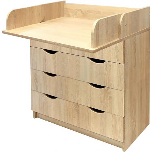 Комод Пєхотин К-3+3 дуб сонома