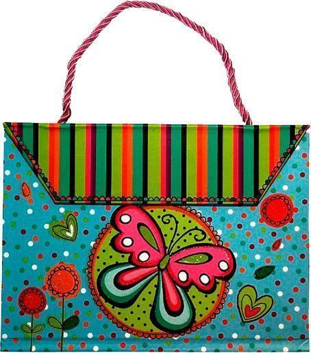 Блокнот детский сумочка на магните Malevaro Бабочка (SW320602)