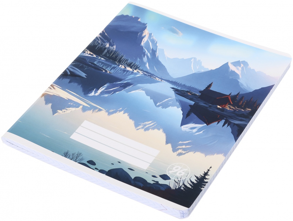 Зошит шкільний Pixel landscape2_25 96 аркушів у клітинку Nota Bene