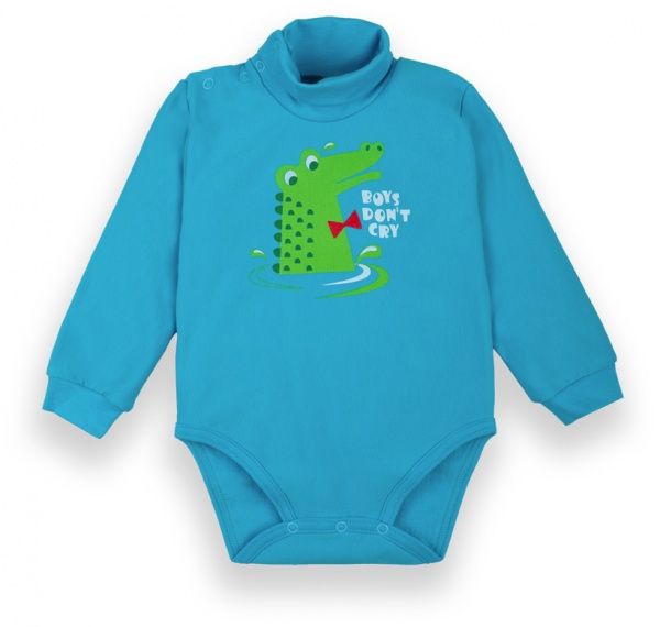 Боді Габбі Зубастики р.80 бірюзовий BD-20-23-2 