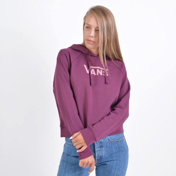 Джемпер Vans FLYING V FT BOXY HOODIE VA4BG37D5 р. XS бордовый