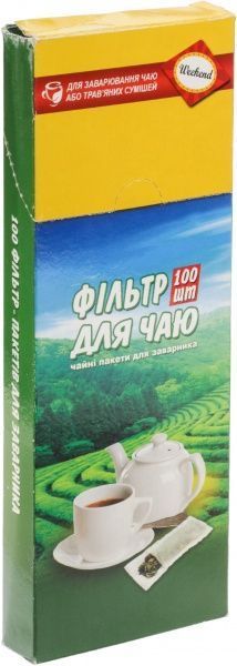 Фильтр-пакет для заварки чая Weekend для чайника