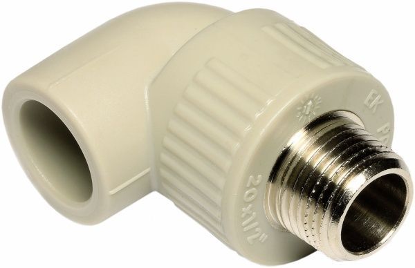 Колено наружная Wavin Ekoplastik ППР МРЗ 20х1/2