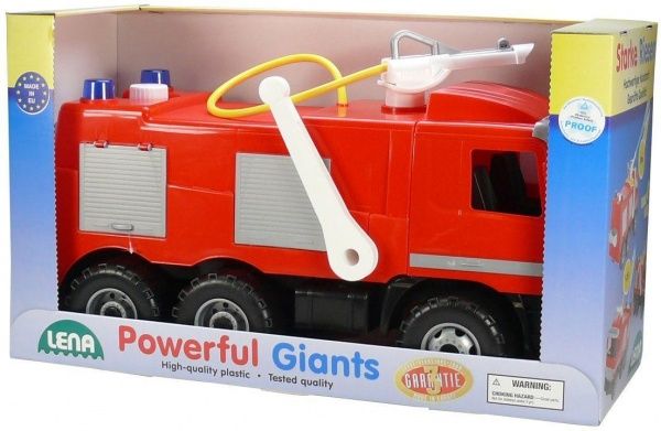 Пожежна машинка Lena Mercedes з водяним баком 64 см