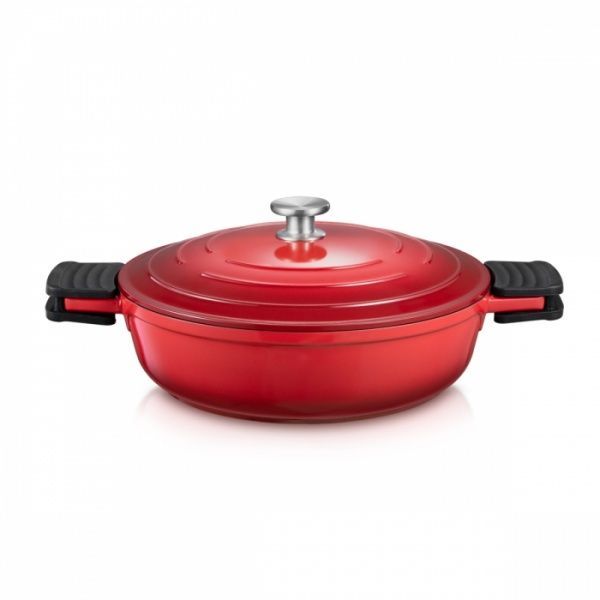 Сотейник с двумя ручками и крышкой Bordeaux 28 см 780438 Tescoma