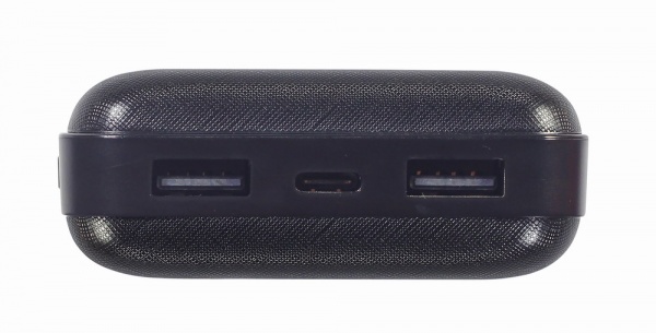 Внешний аккумулятор (Powerbank) Gembird PB20-02 20000 mAh black (PB20-02) 20000 mA 