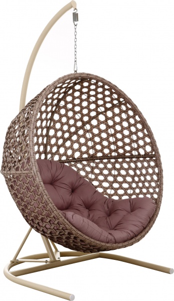 Кресло-кокон Сфера Лайт плетение шестигранник