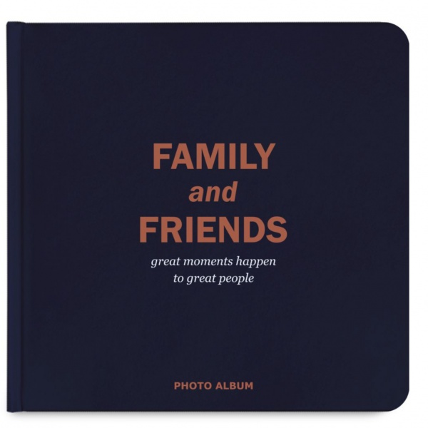 Фотоальбом Orner Family and friends темно-синій