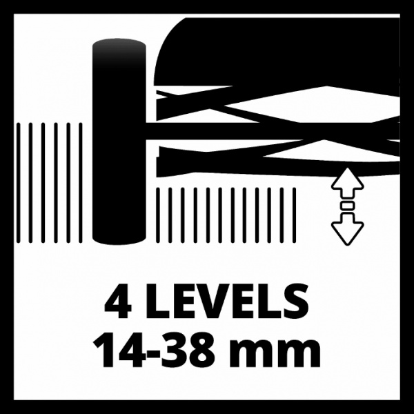 Газонокосарка акумуляторна Einhell GE-HM 18/38 Li - Solo (3414200)