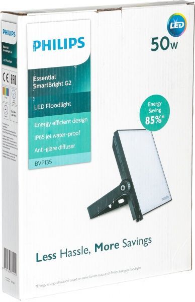 Прожектор Philips BVP135 LED40/CW 50 Вт IP65 черный 