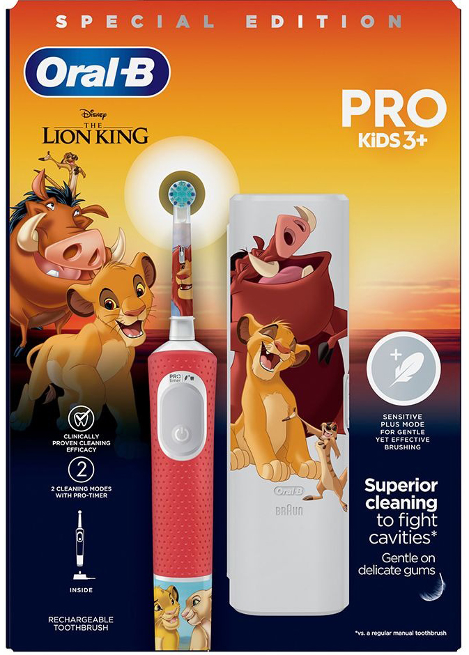Електрична зубна щітка Oral-B BRAUN D103.413.2KX Lion King (80775003)