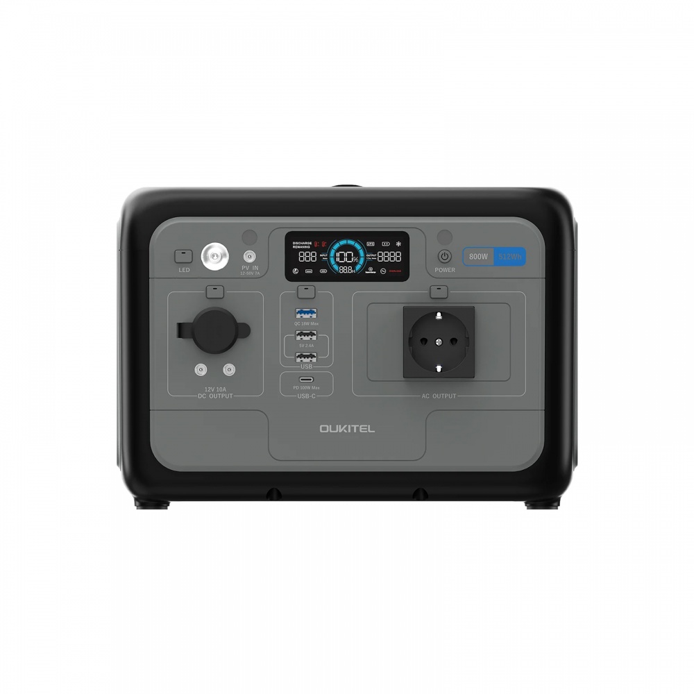 Зарядна станція Oukitel P800E 800W (512 Вт·год)