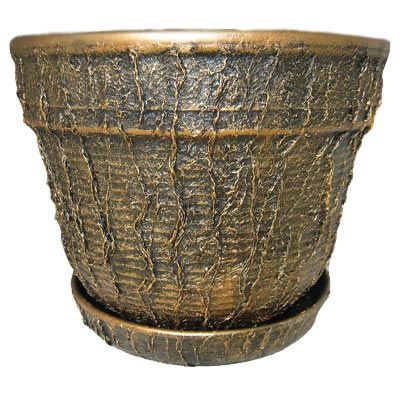 Горшок цветочный Керамол Пикник Паутина №1 10 л