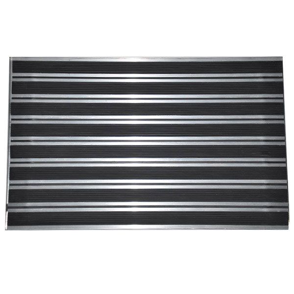 Коврик грязезащитный Ювиг Нова резина+щетка 60x40 cм