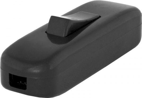 Выключатель для бра 129 250В черный 8536508000