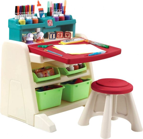 Стол детский со стулом и доской для творчества Flip&Doodle