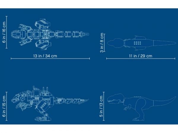 Конструктор LEGO Jurassic World Бій тиранозавра проти робота-динозавра 75938