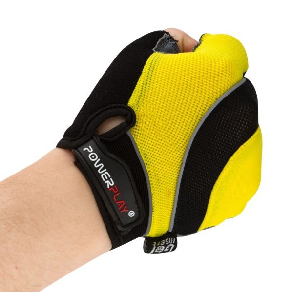 Варежки PowerPlay 5037C_XL_Yellow р. XL желтый