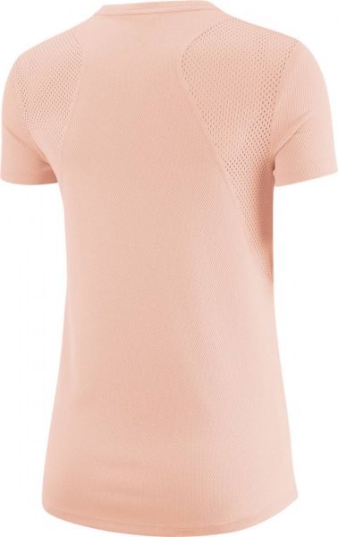 Футболка Nike W NK RUN TOP SS GX BV2910-682 XS персиковий