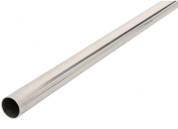 Труба кругла нержавіюча сталь AISI 201 d48x1,5x3000 мм (дзерк.)