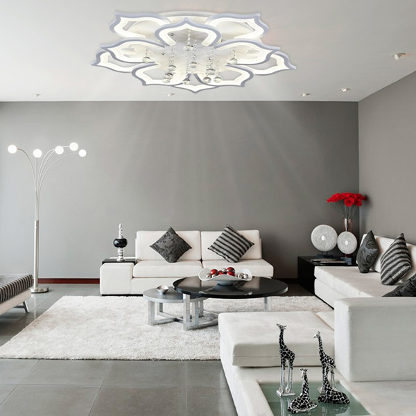 Люстра светодиодная Victoria Lighting Gardenia/PL10 с пультом ДУ 175 Вт белый 