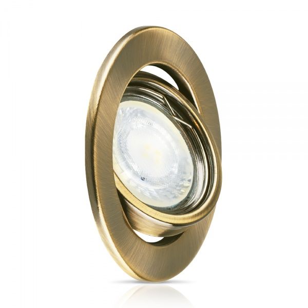 Светильник точечный Accento lighting AC22 MR16 35 Вт G5.3 античное золото Accento Lighting AC22 античне