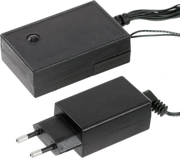 Электрогирлянда линейная Девилон белая встроенный светодиод (LED) 384 ламп 2,7 м 