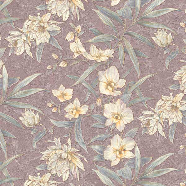 Обои виниловые на флизелиновой основе Le Grand platinum Лотос 8643-12 1,06x10,05 м 
