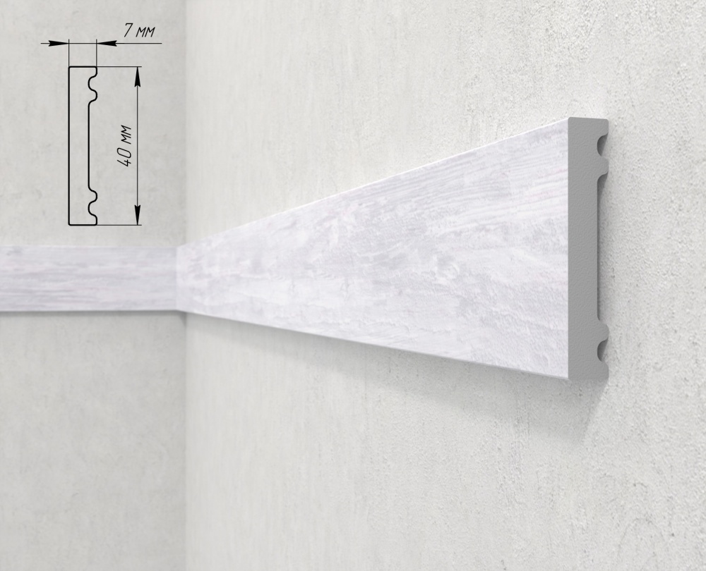 Молдинг 164-007 2800x7x40мм