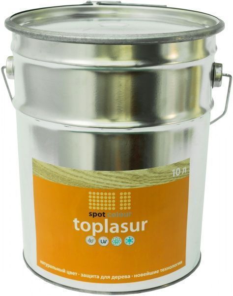 Лазур Spot Colour Toplasur №14 біле дерево напівглянець 10 л