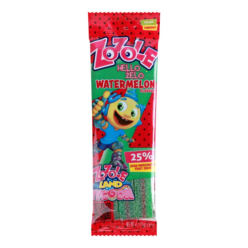 Конфеты желейные Zozole Watermelon 75 г