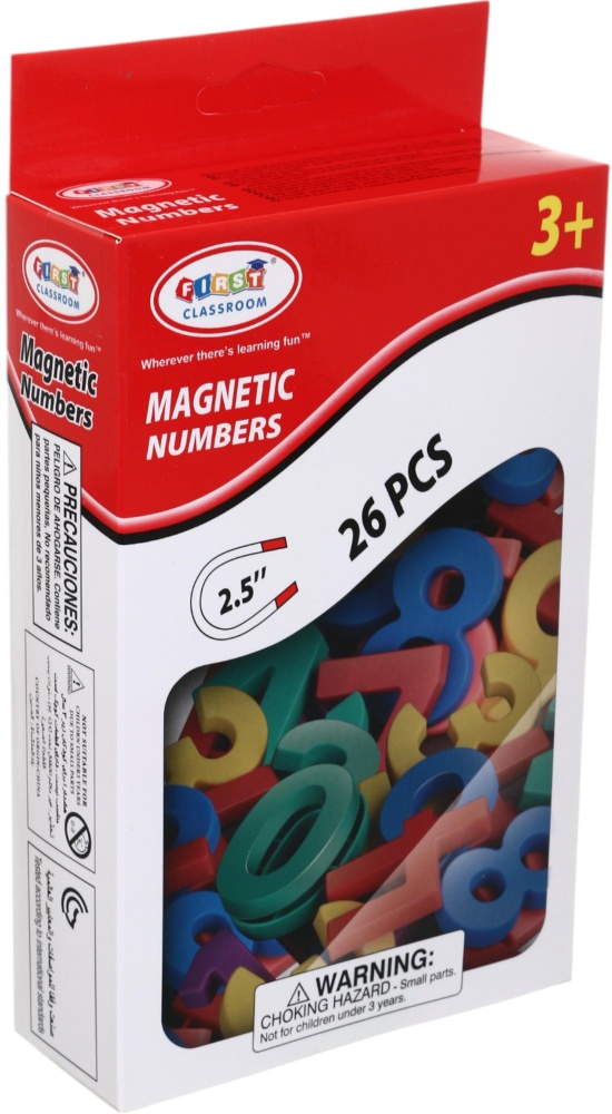 Ігровий набір First Classroom Магнітні цифри 26 шт. MX0032545
