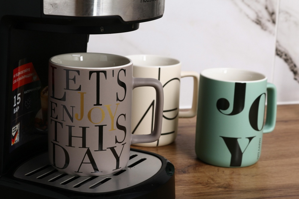 Чашка Fiora Vogue Grey 400 мл