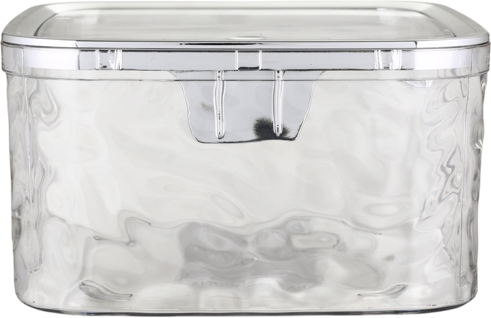 Органайзер Sensio для дрібниць з кришкою 16,5х16,5х10 см прозорий