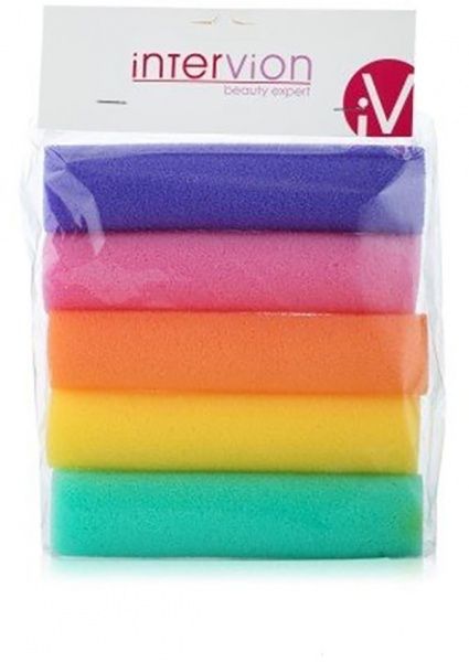 Бігуді Inter-Vion папільйотки різнокольорові 499569 5 шт.