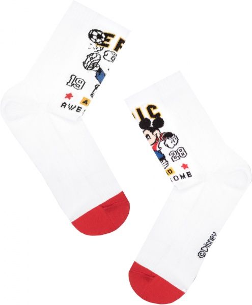 Шкарпетки дитячі Conte-Kids Disney Sport 17С-170СПМ 370 р.22 білий 