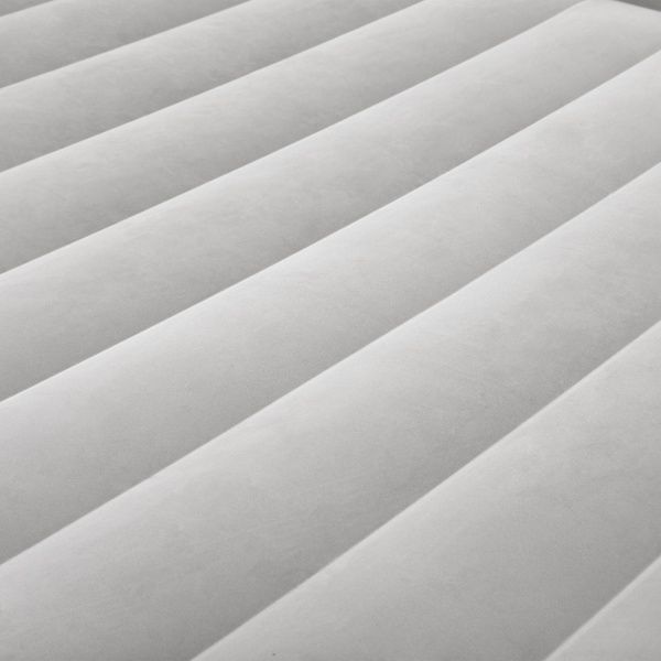 Матрас надувной Bestway King со встроенным электронасосом 203х193 см синий с серым