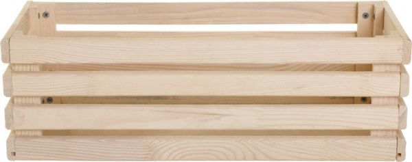 Кашпо деревянное прямоугольный 14,1л бежевый 