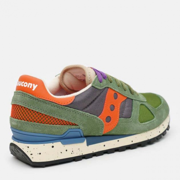 Кросівки Saucony SHADOW ORIGINAL 2108-793s р.US 10 зелений із помаранчевим