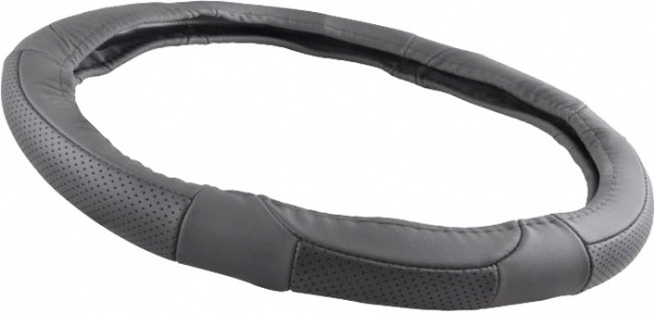 Чехол на руль WINSO M Ø37-39 черный с перфорацией (141220)