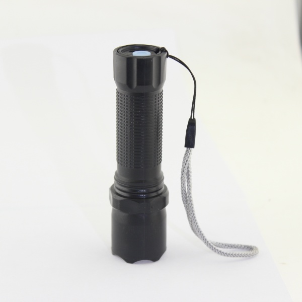 Ліхтарик акумуляторний Quantum QM-FL1042 Minik 3W LED з USB 2 шт. чорний/золотий