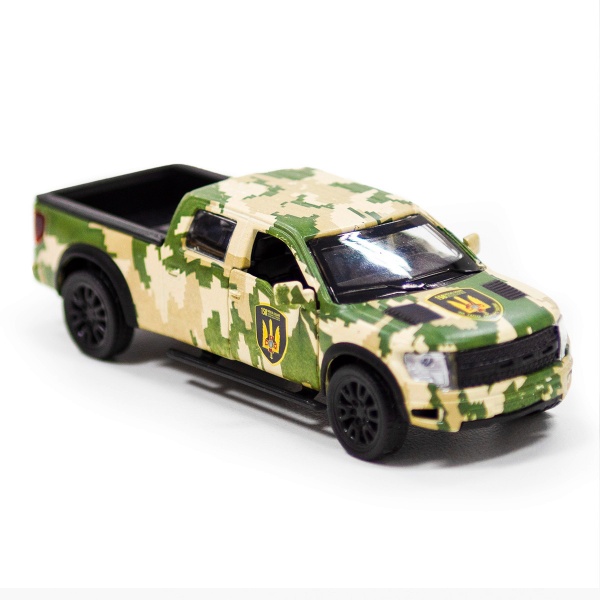 Автомодель TechnoDrive 1:32 Ford F-150 SVT Raptor Мілітарі 250296