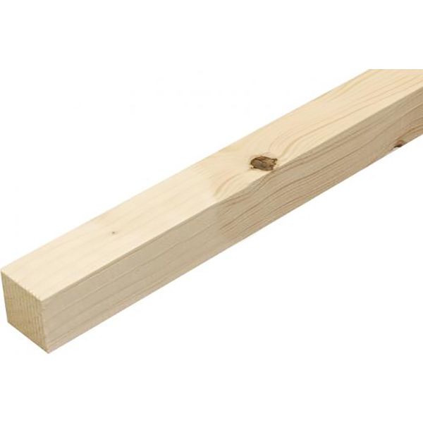 Брус цільна конструкція 50х50х2500 мм смерека