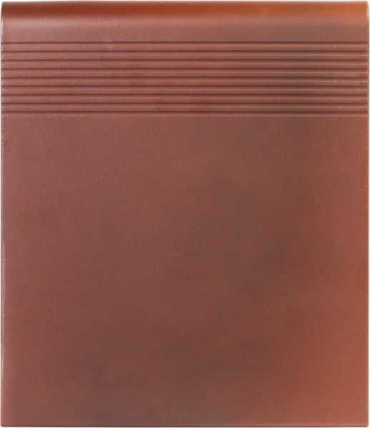 Клінкерна плитка OLD CASTLE RED STOPNICA V-SHAPE 30х32х1,1 Cerrad