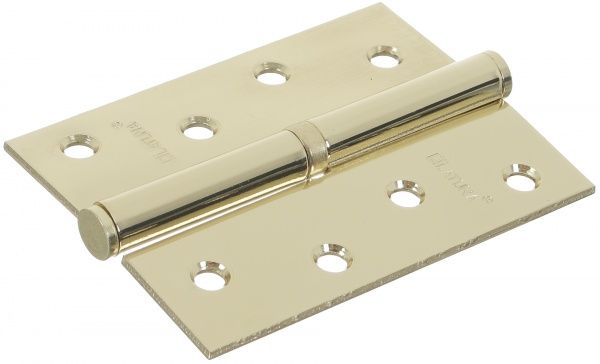 Петля 100 мм правая 2 шт 100x100x75x10 мм латунь правая 2 шт.