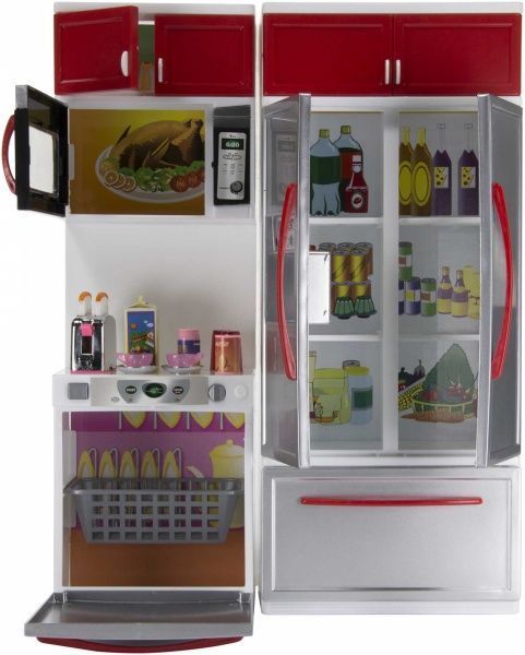 Ігровий набір Qun Feng Toys Сучасна кухня 4 червона 26215