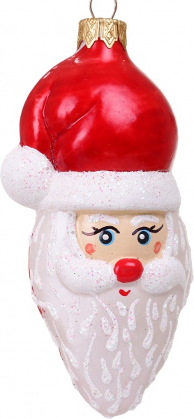 Декорация новогодняя Формовая игрушка в ассортименте 9 см 