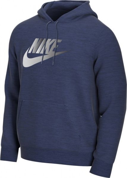Джемпер Nike M NSW HOODIE PO BB Q5 CU4373-410 р. M блакитний