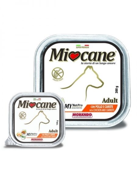 Корм Morando MioCane Adult with Chicken and Carrots для собак, с курицей и морковью 300 г